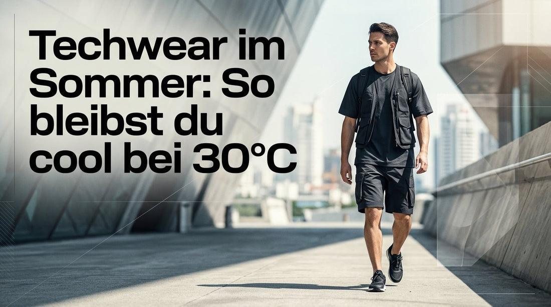 Techwear im Sommer: So bleibst du cool bei 30°C - Naschkater