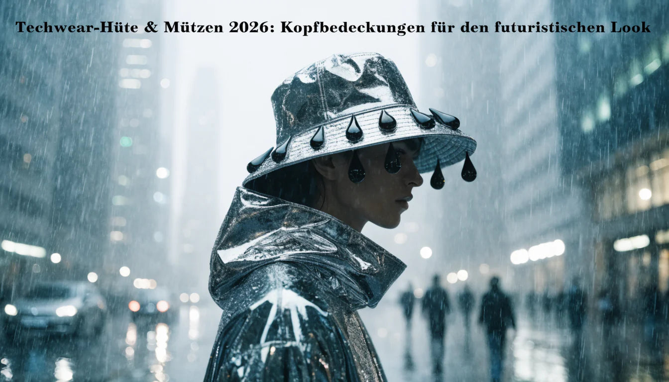 Techwear-Hüte & Mützen 2026: Kopfbedeckungen für den futuristischen Look