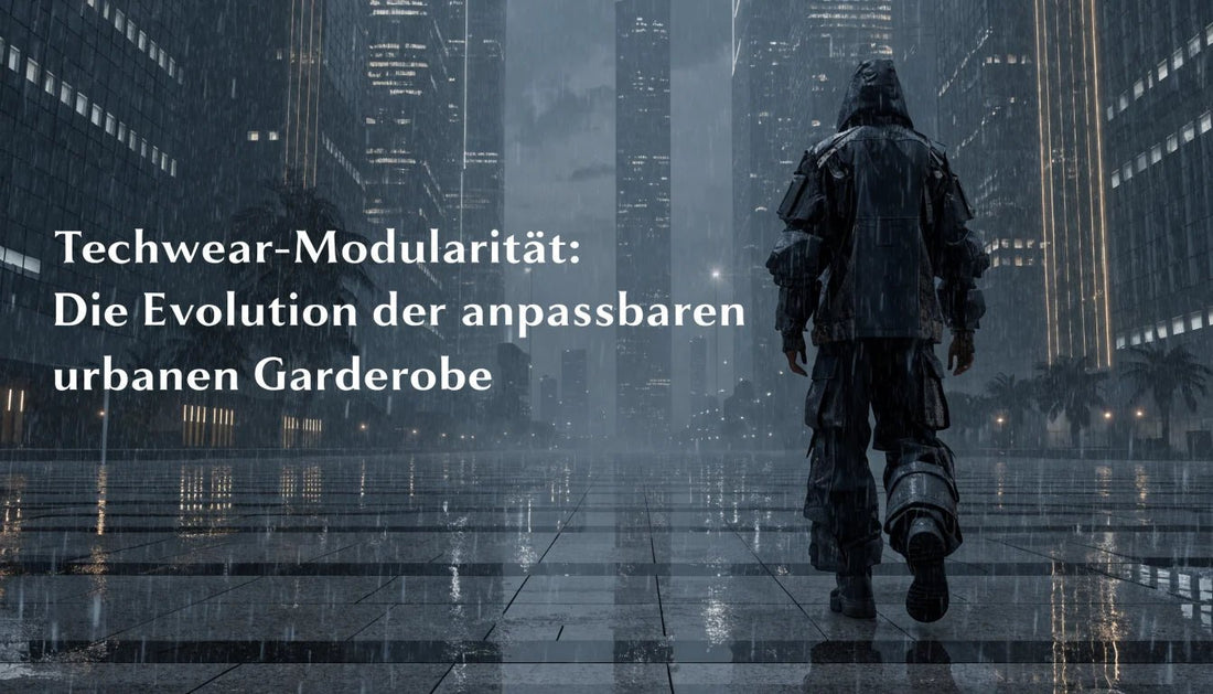 Techwear-Modularität: Die Evolution der anpassbaren urbanen Garderobe - Naschkater