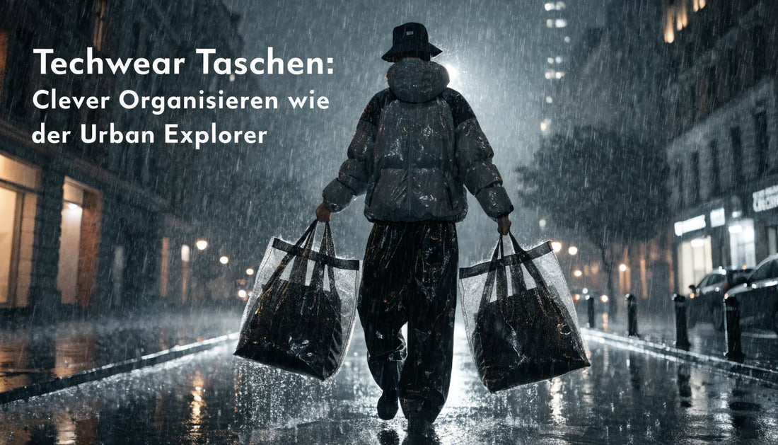 Techwear Taschen: Clever Organisieren wie der Urban Explorer