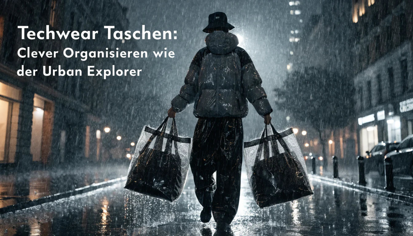 Techwear Taschen: Clever Organisieren wie der Urban Explorer