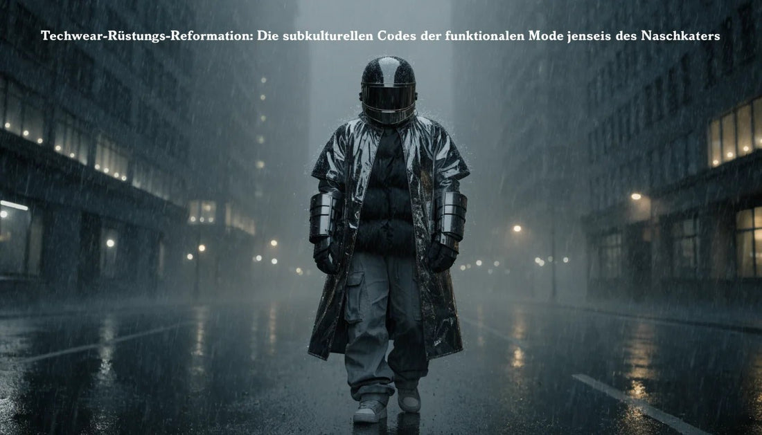 Techwear-Rüstungs-Reformation: Die subkulturellen Codes der funktionalen Mode jenseits des Naschkaters - Naschkater
