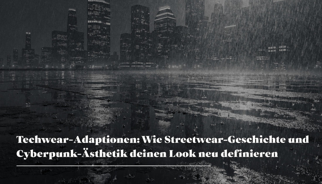 Techwear-Adaptionen: Wie Streetwear-Geschichte und Cyberpunk-Ästhetik deinen Look neu definieren - Naschkater