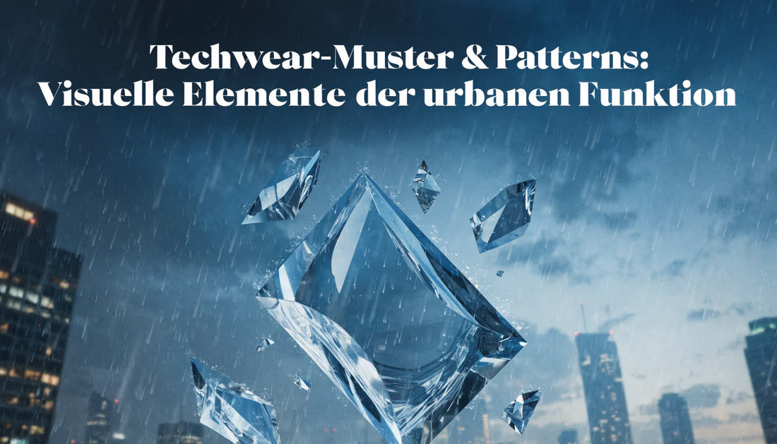 Techwear-Muster & Patterns: Visuelle Elemente der urbanen Funktion