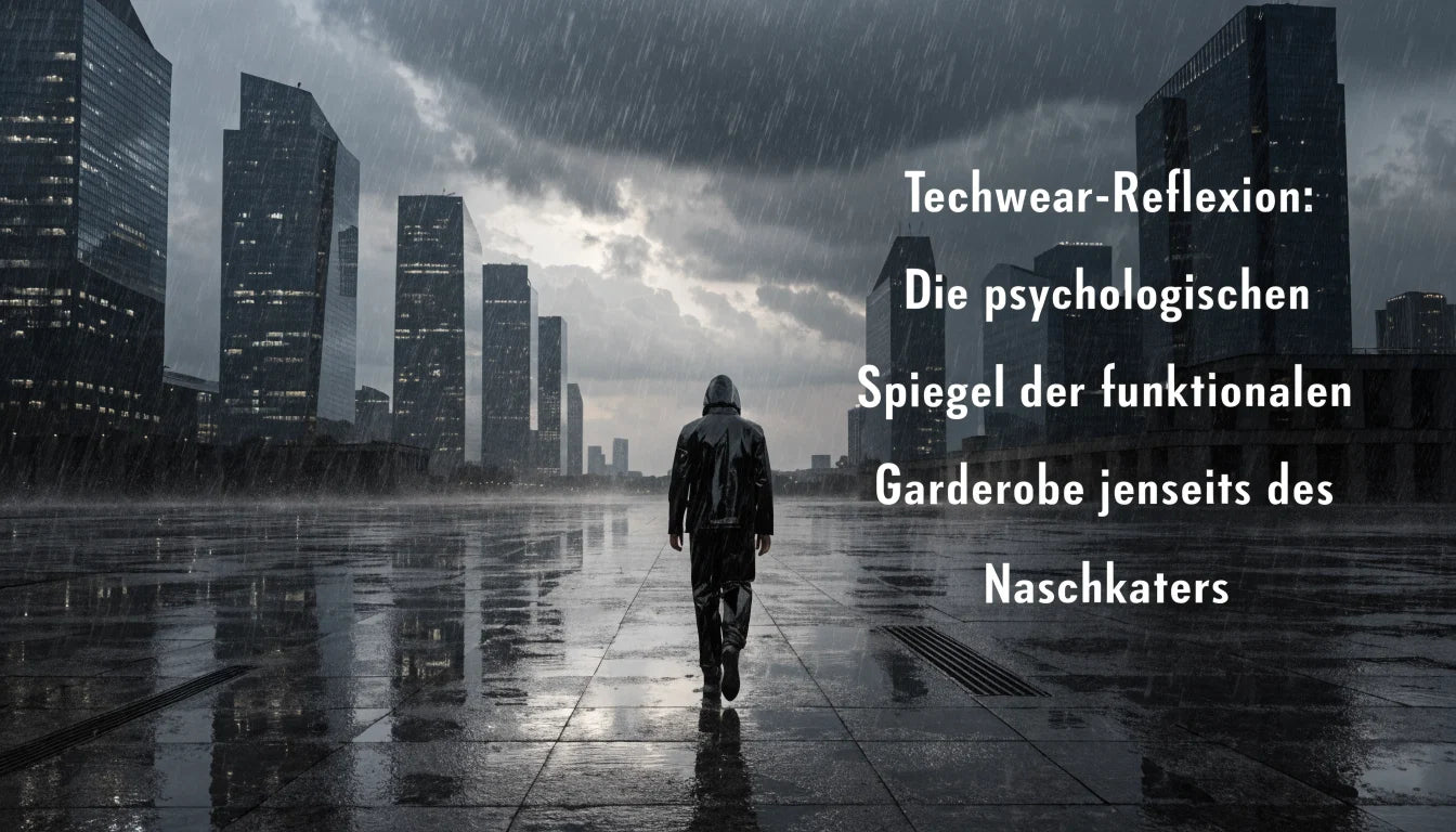 Techwear-Reflexion: Die psychologischen Spiegel der funktionalen Garderobe jenseits des Naschkaters - Naschkater