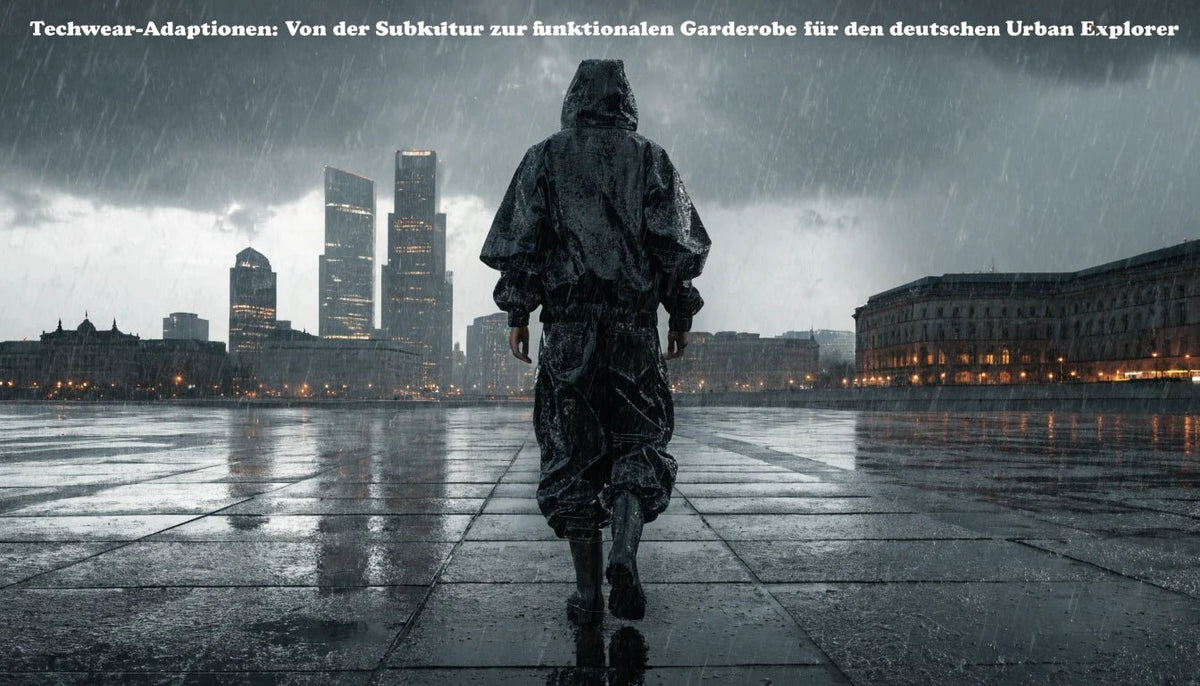 Techwear-Adaptionen: Von der Subkultur zur funktionalen Garderobe für den deutschen Urban Explorer - Naschkater