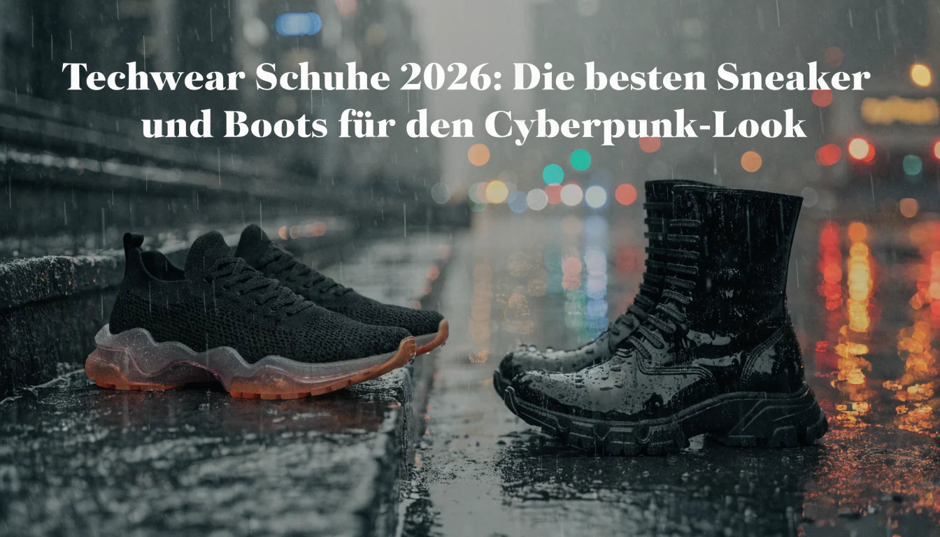 Techwear Schuhe 2026: Die besten Sneaker und Boots für den Cyberpunk-Look