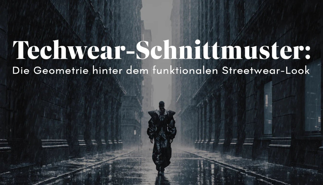 Techwear-Schnittmuster: Die Geometrie hinter dem funktionalen Streetwear-Look - Naschkater