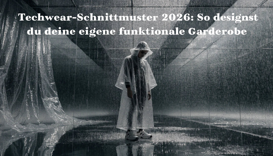 Techwear-Schnittmuster 2026: So designst du deine eigene funktionale Garderobe