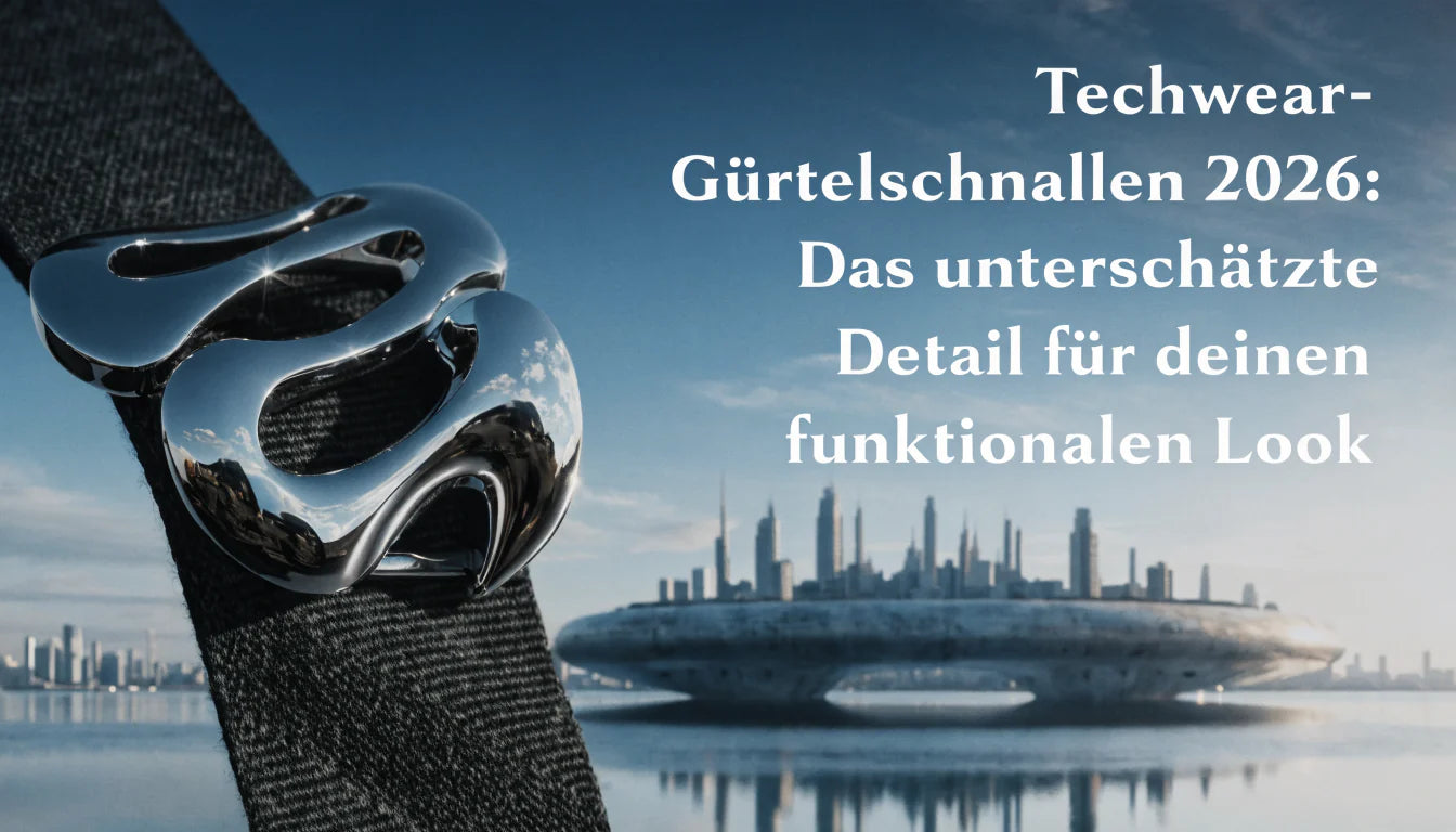 Techwear-Gürtelschnallen 2026: Das unterschätzte Detail für deinen funktionalen Look