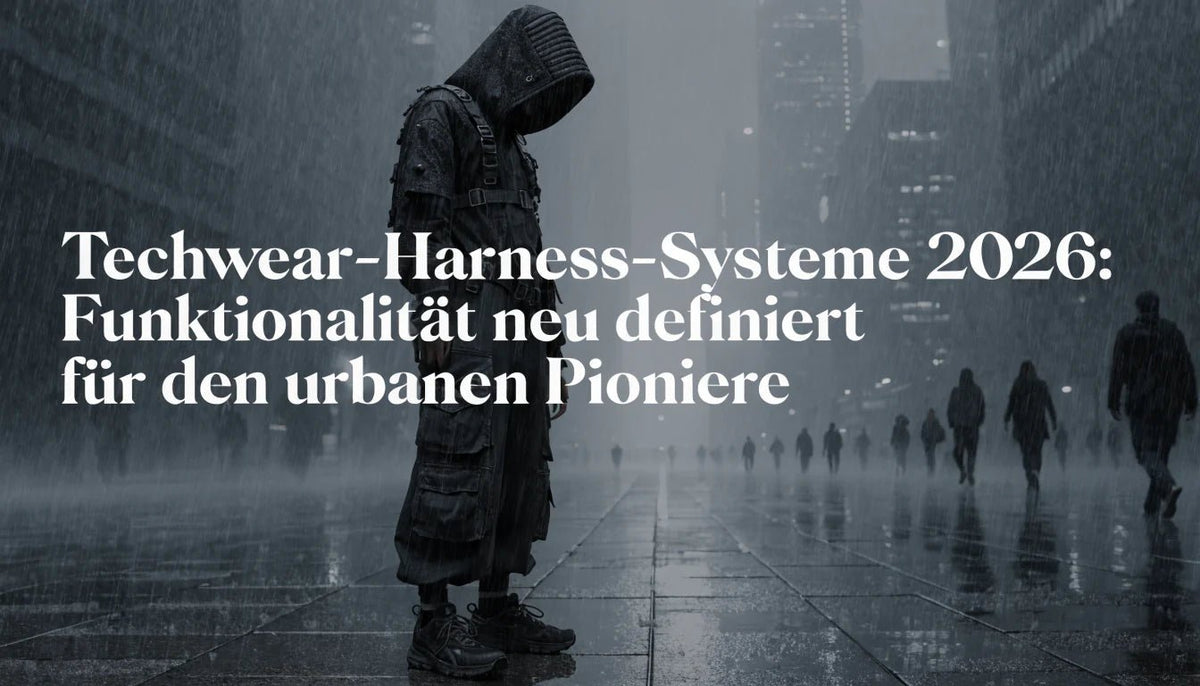 Techwear-Harness-Systeme 2026: Funktionalität neu definiert für den urbanen Pioniere - Naschkater