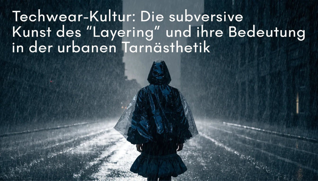 Techwear-Kultur: Die subversive Kunst des "Layering" und ihre Bedeutung in der urbanen Tarnästhetik - Naschkater