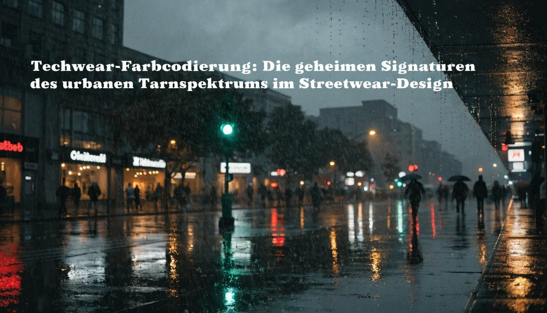 Techwear-Farbcodierung: Die geheimen Signaturen des urbanen Tarnspektrums im Streetwear-Design - Naschkater