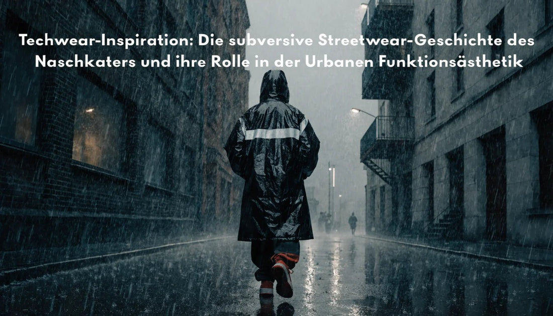 Techwear-Inspiration: Die subversive Streetwear-Geschichte des Naschkaters und ihre Rolle in der Urbanen Funktionsästhetik - Naschkater