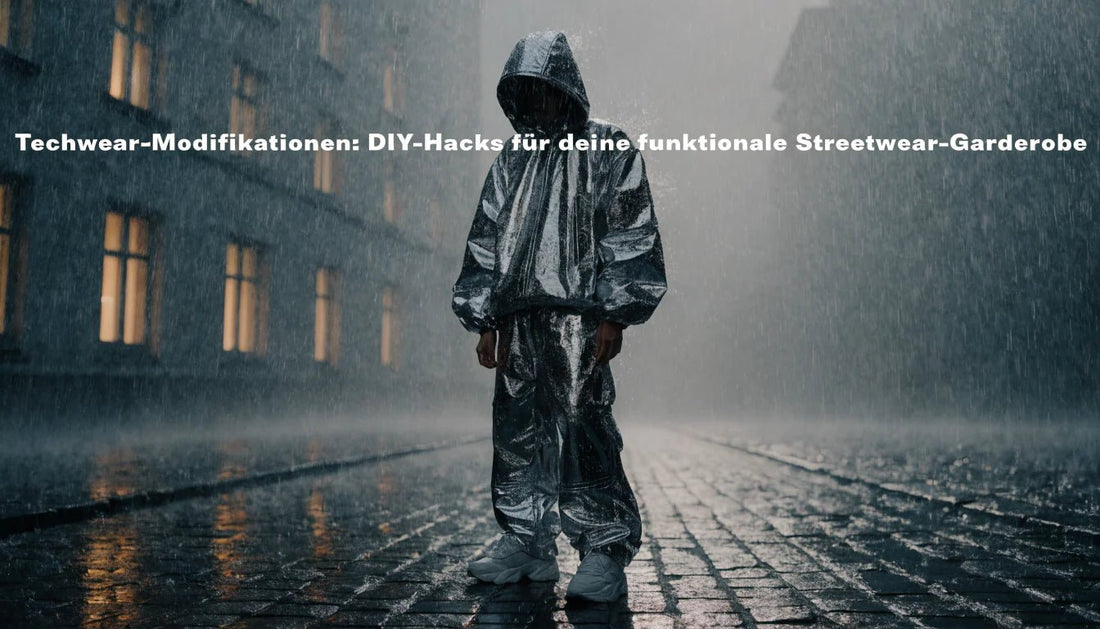 Techwear-Modifikationen: DIY-Hacks für deine funktionale Streetwear-Garderobe - Naschkater