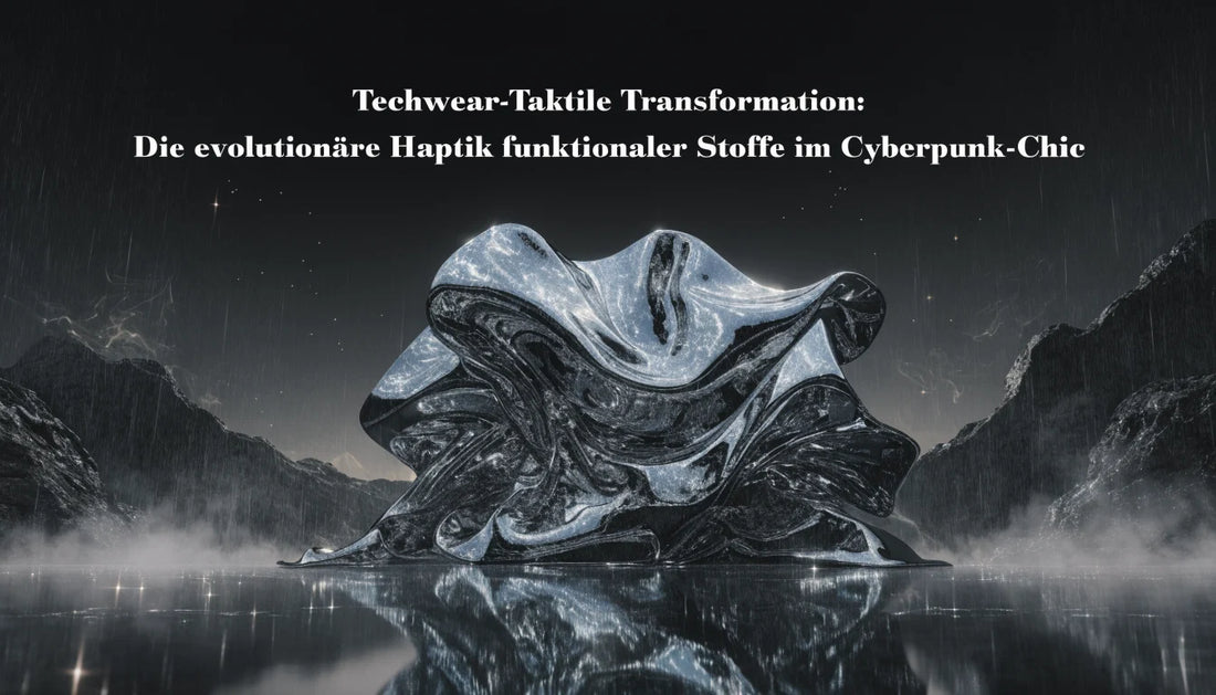 Techwear-Taktile Transformation: Die evolutionäre Haptik funktionaler Stoffe im Cyberpunk-Chic - Naschkater