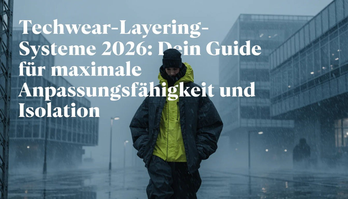 Techwear-Layering-Systeme 2026: Dein Guide für maximale Anpassungsfähigkeit und Isolation - Naschkater