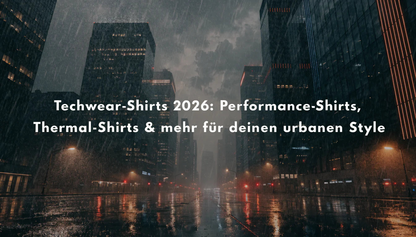 Techwear-Shirts 2026: Performance-Shirts, Thermal-Shirts & mehr für deinen urbanen Style