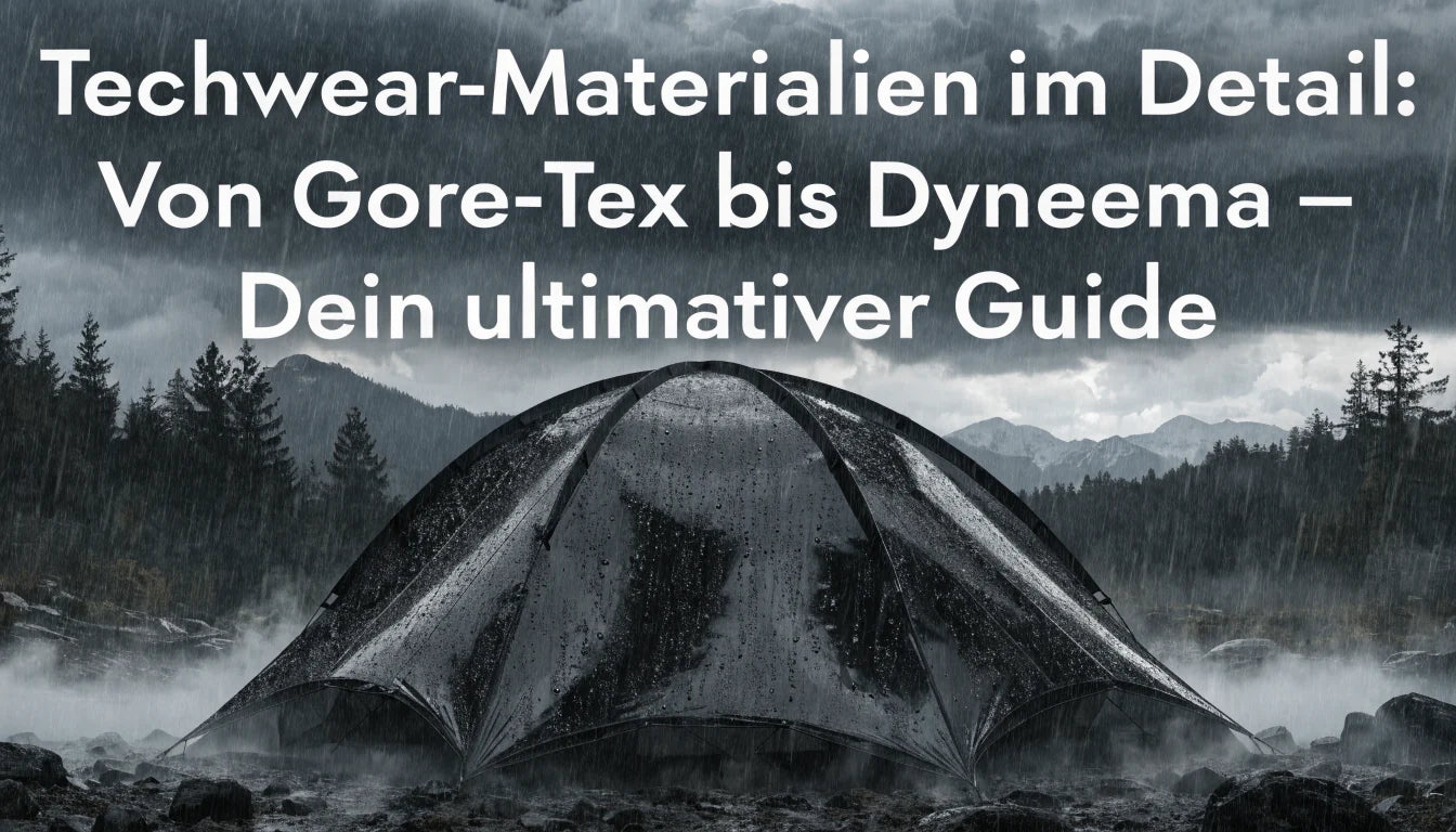 Techwear-Materialien im Detail: Von Gore-Tex bis Dyneema – Dein ultimativer Guide