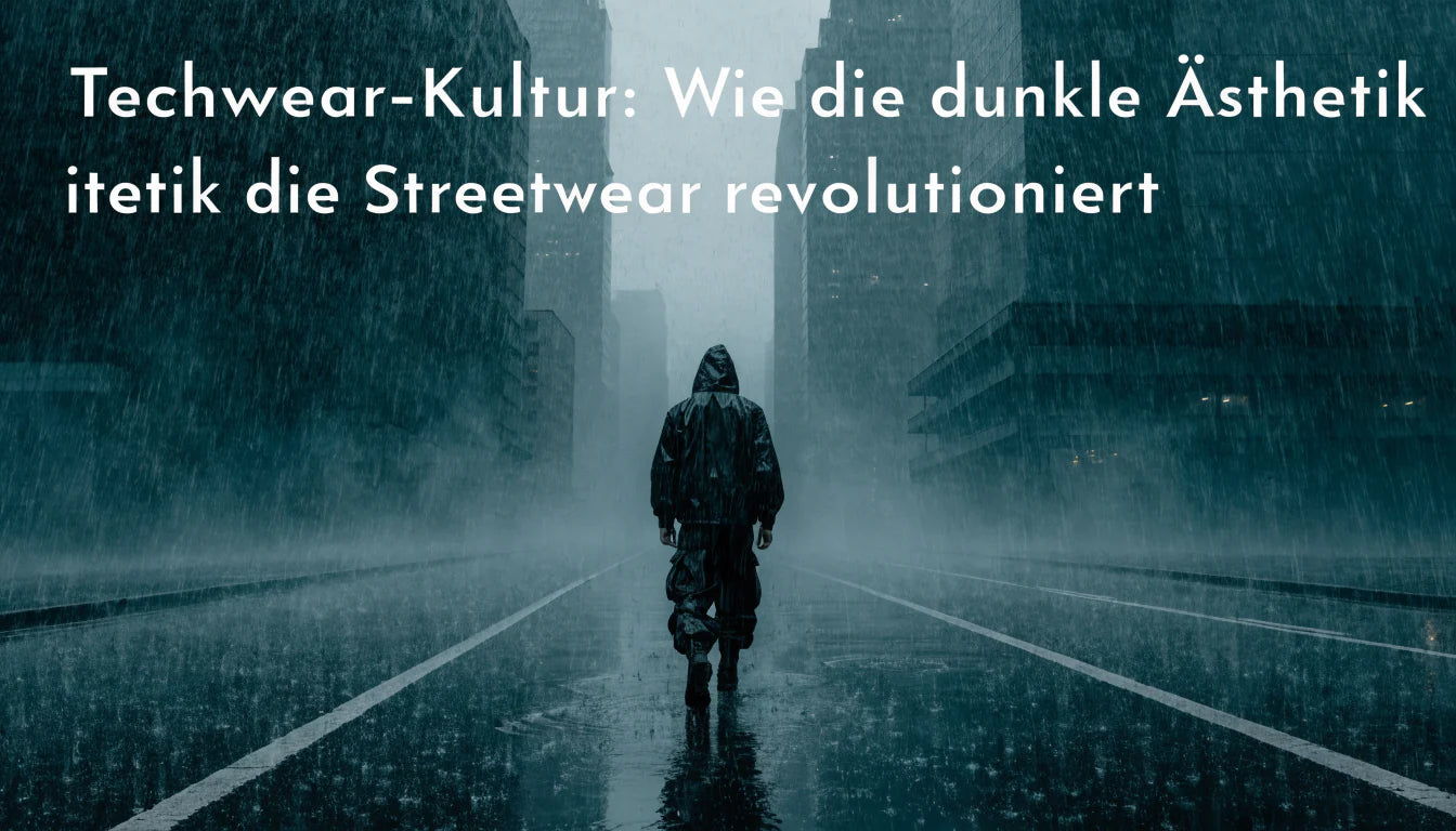 Techwear-Kultur: Wie die dunkle Ästhetik die Streetwear revolutioniert