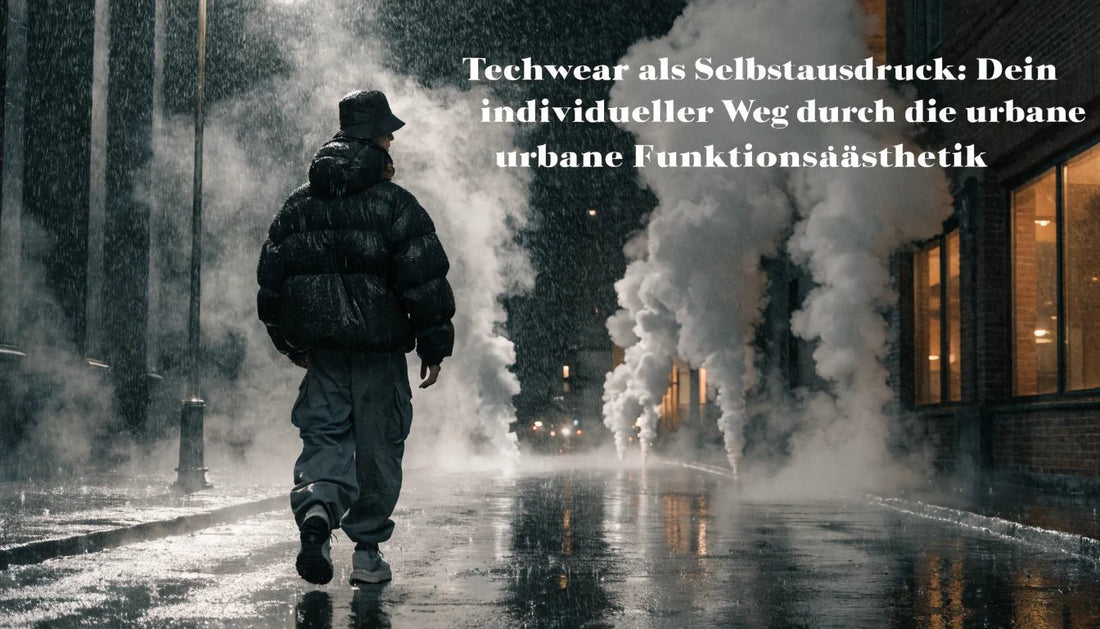 Techwear als Selbstausdruck: Dein individueller Weg durch die urbane Funktionsästhetik - Naschkater
