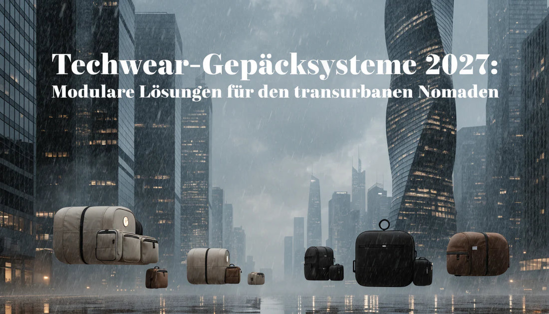 Techwear-Gepäcksysteme 2027: Modulare Lösungen für den transurbanen Nomaden