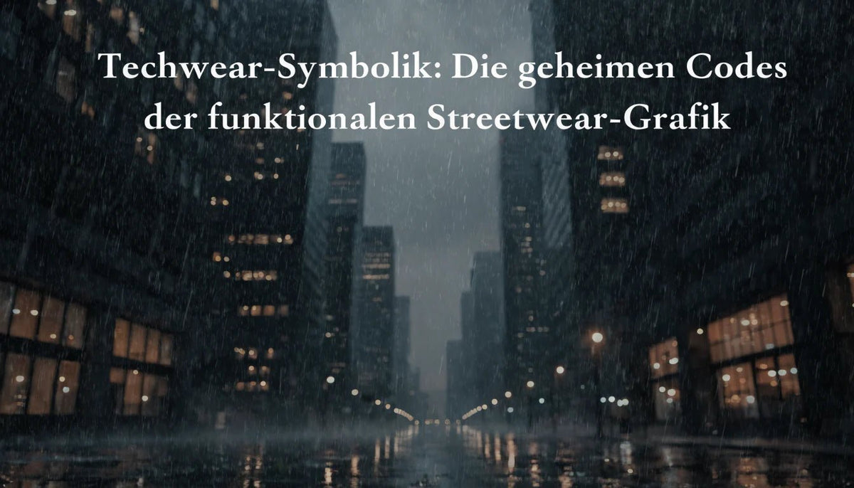 Techwear-Symbolik: Die geheimen Codes der funktionalen Streetwear-Grafik - Naschkater