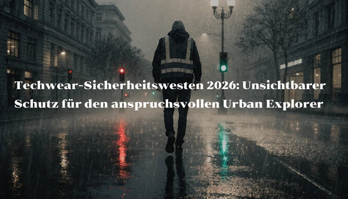 Techwear-Sicherheitswesten 2026: Unsichtbarer Schutz für den anspruchsvollen Urban Explorer - Naschkater