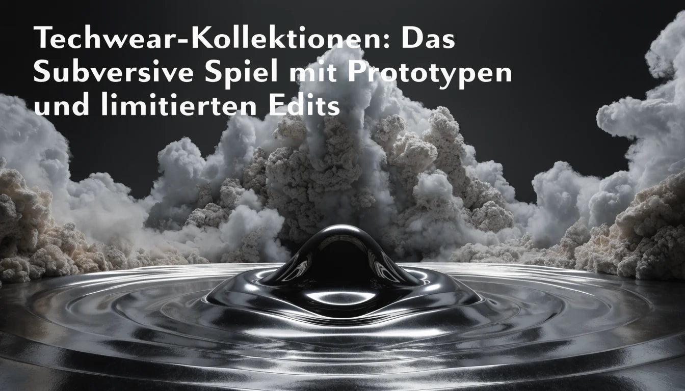 Techwear-Kollektionen: Das Subversive Spiel mit Prototypen und limitierten Edits - Naschkater