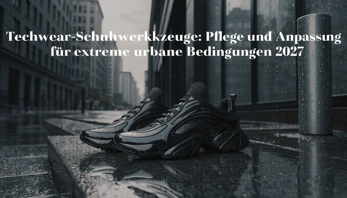Techwear-Schuhwerkzeuge: Pflege und Anpassung für extreme urbane Bedingungen 2027 - Naschkater