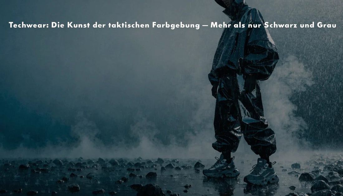 Techwear: Die Kunst der taktischen Farbgebung – Mehr als nur Schwarz und Grau - Naschkater