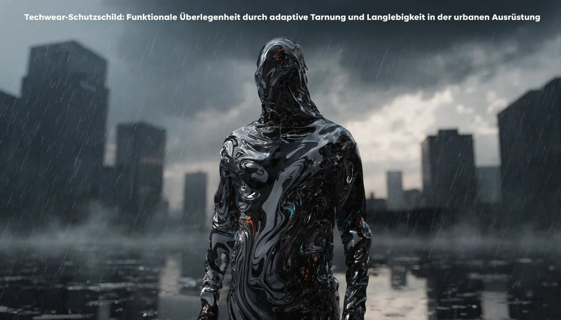 Techwear-Schutzschild: Funktionale Überlegenheit durch adaptive Tarnung und Langlebigkeit in der urbanen Ausrüstung - Naschkater