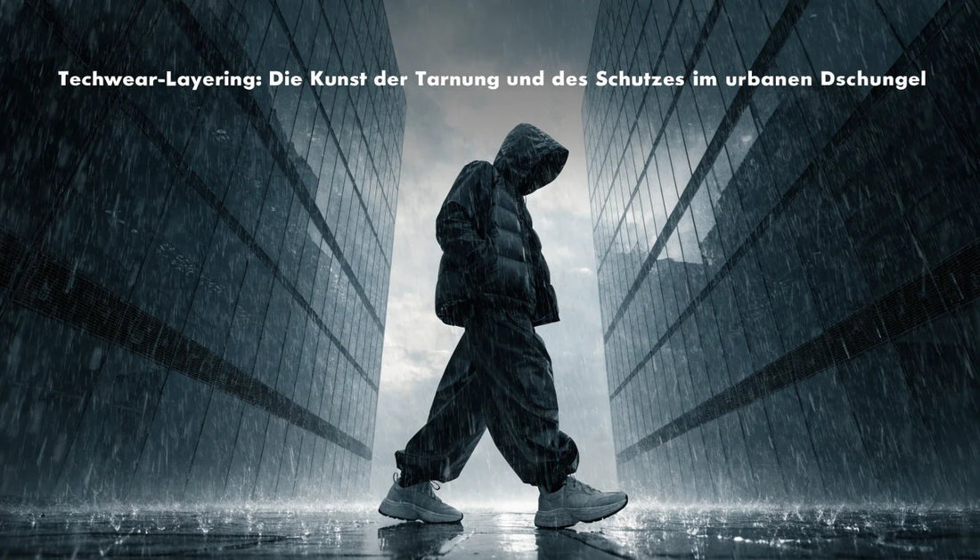 Techwear-Layering: Die Kunst der Tarnung und des Schutzes im urbanen Dschungel - Naschkater