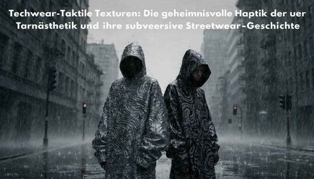 Techwear-Taktile Texturen: Die geheimnisvolle Haptik der urbanen Tarnästhetik und ihre subversive Streetwear-Geschichte - Naschkater