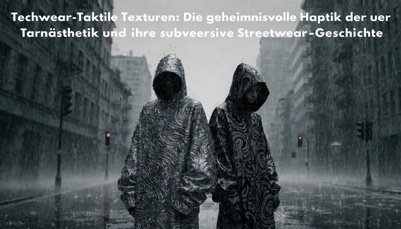 Techwear-Taktile Texturen: Die geheimnisvolle Haptik der urbanen Tarnästhetik und ihre subversive Streetwear-Geschichte - Naschkater