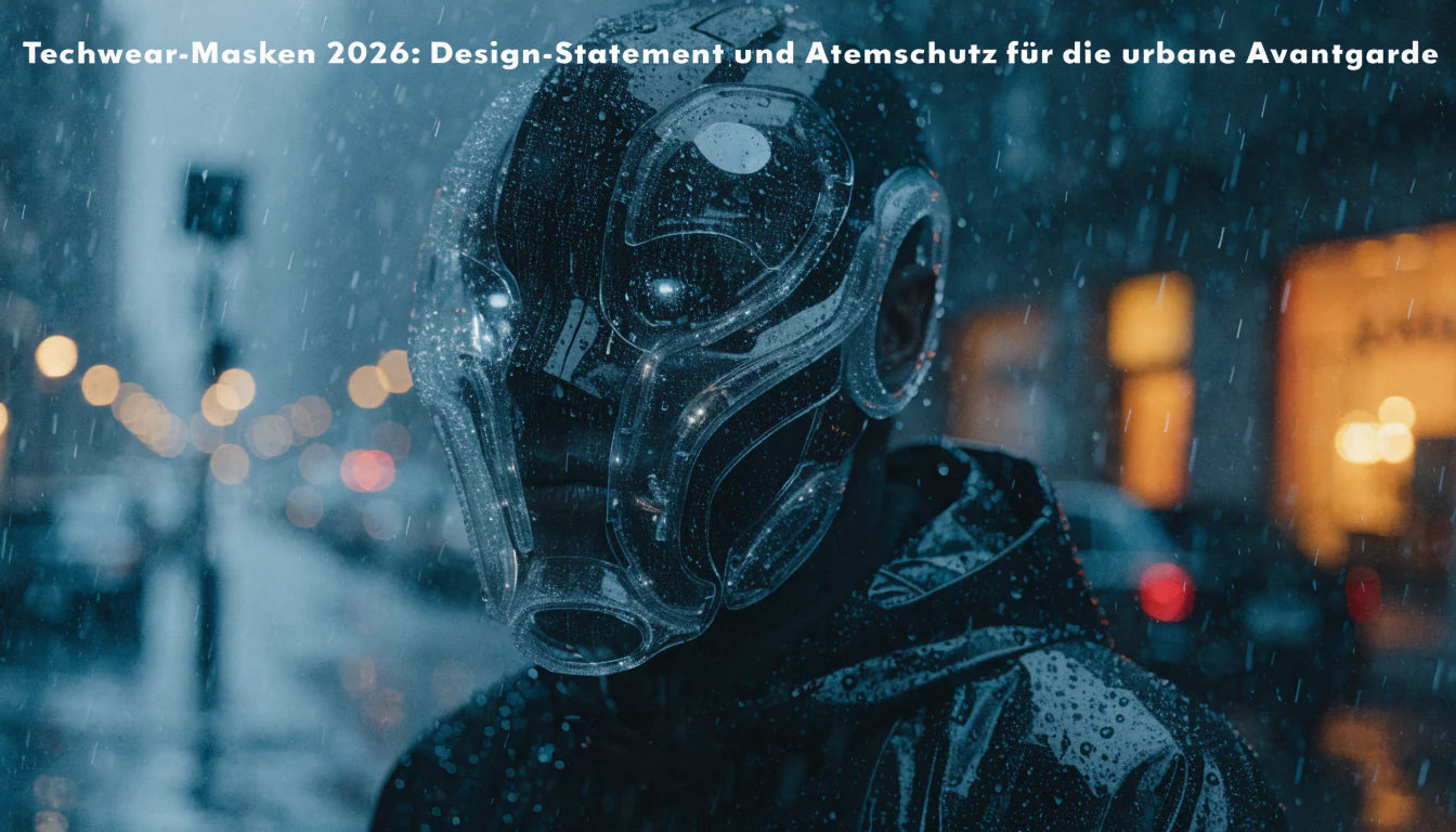 Techwear-Masken 2026: Design-Statement und Atemschutz für die urbane Avantgarde