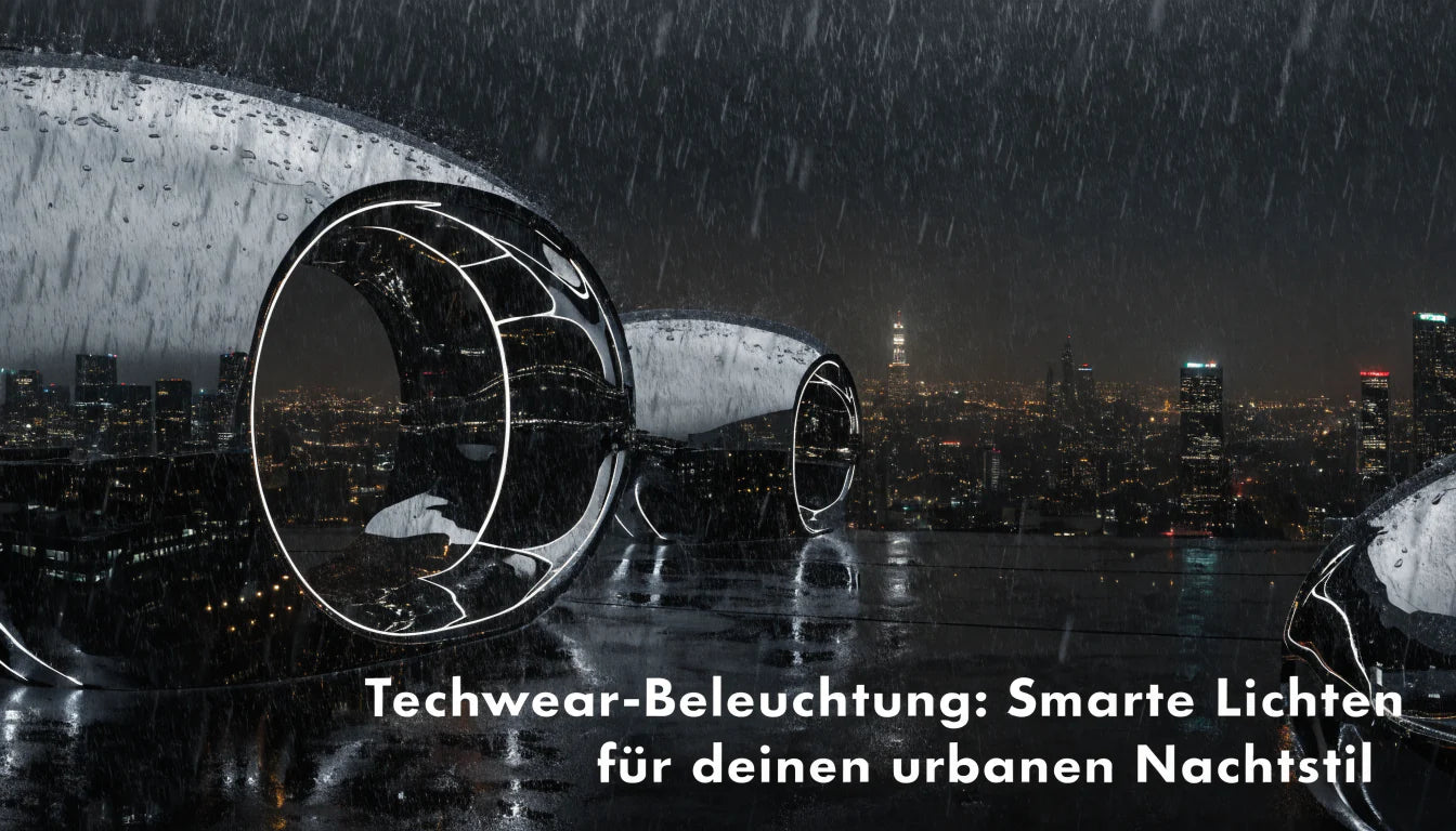Techwear-Beleuchtung: Smarte Lichtakzente für deinen urbanen Nachtstil