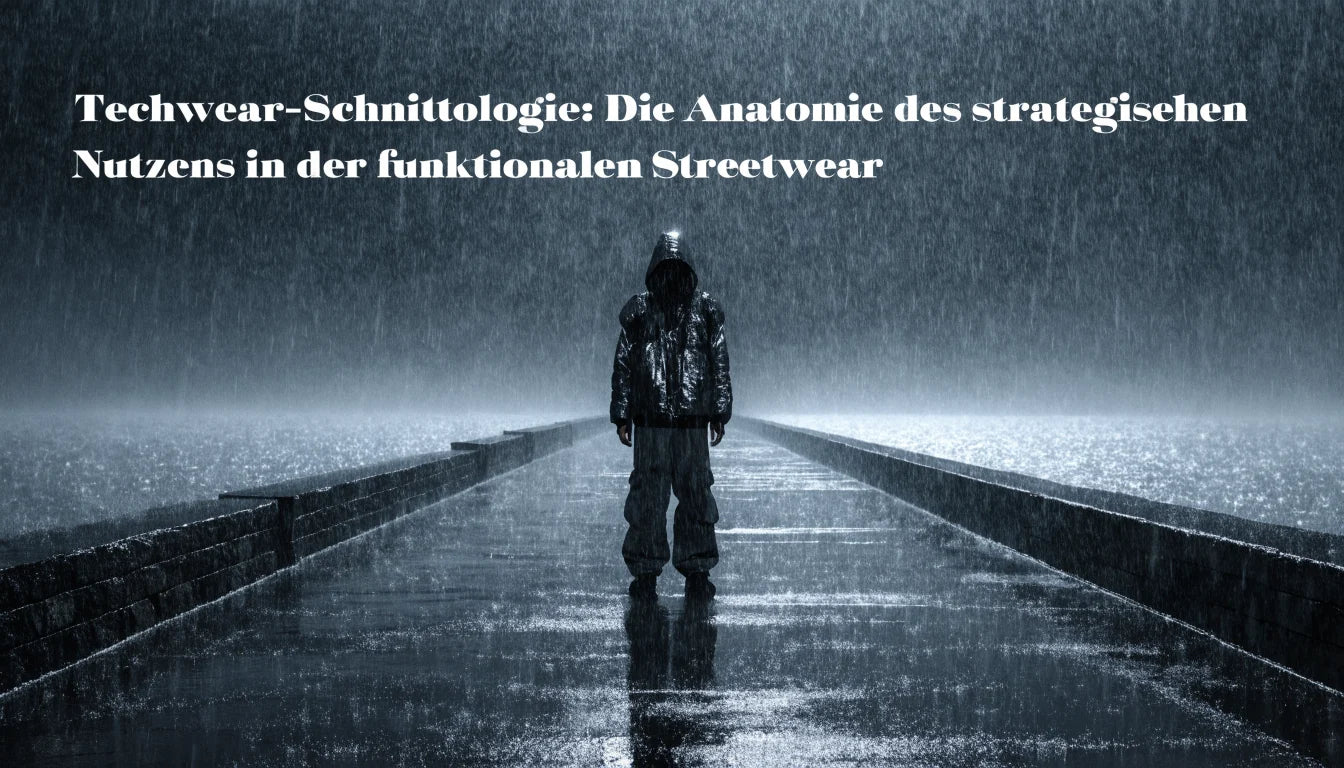 Techwear-Schnittologie: Die Anatomie des strategischen Nutzens in der funktionalen Streetwear
