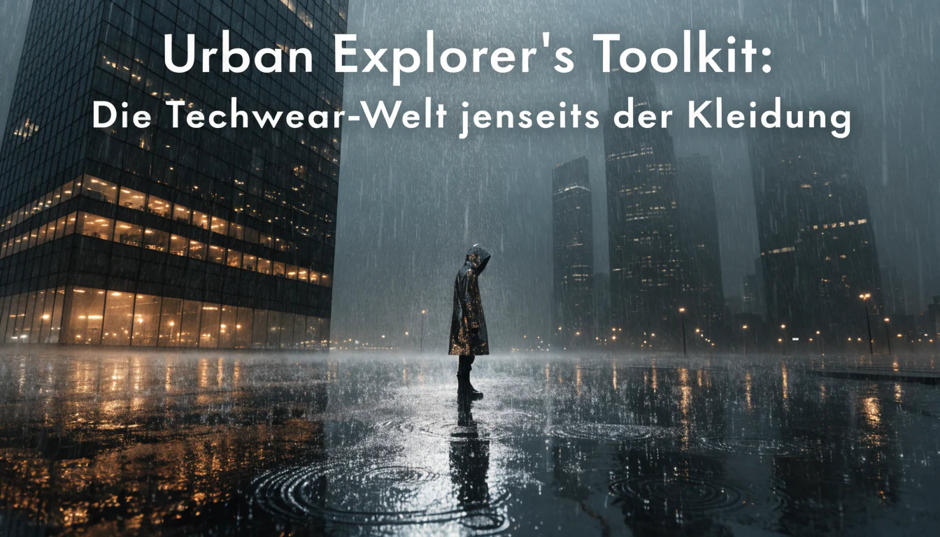 Urban Explorer's Toolkit: Die Techwear-Welt jenseits der Kleidung