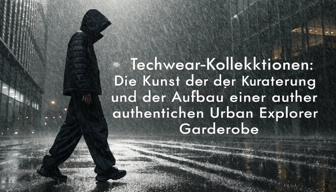 Techwear-Kollektionen: Die Kunst der Kuratierung und der Aufbau einer authentischen Urban Explorer Garderobe - Naschkater