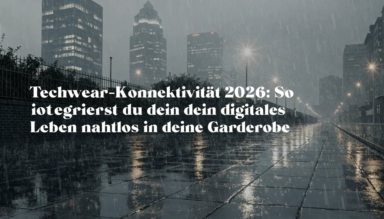 Techwear-Konnektivität 2026: So integrierst du dein digitales Leben nahtlos in deine Garderobe