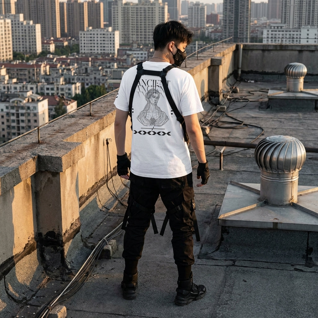 Naschkater Ancient Original Techwear Streetwear Tshirt