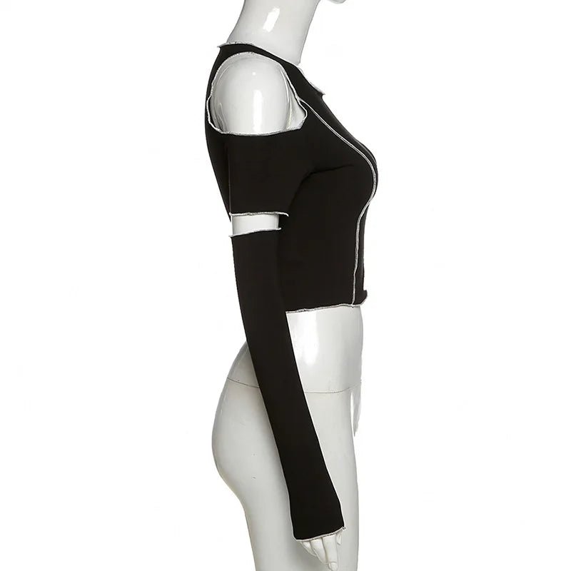 Naschkater X - Ray Crop Top // Techwear Aesthetic - Naschkater