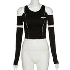 Naschkater X - Ray Crop Top // Techwear Aesthetic - Naschkater