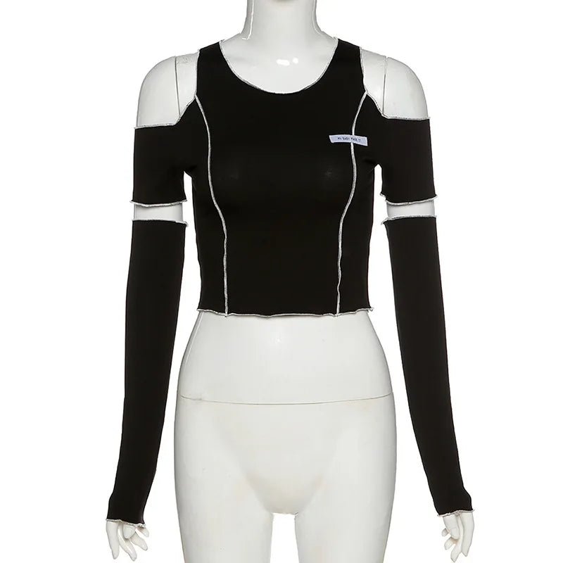 Naschkater X - Ray Crop Top // Techwear Aesthetic - Naschkater