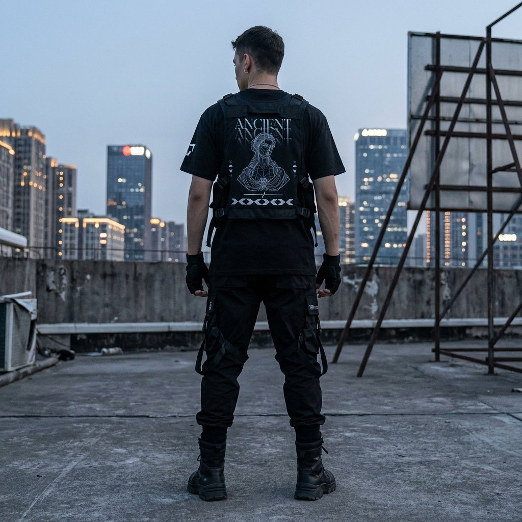 Naschkater Ancient Original Techwear Streetwear Tshirt
