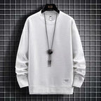 Cooler Herren-Hoodie mit Fake-Zweiteiler-Design, Frühling-Herbst Neue Koreanische Version, Modische Jugendliche Studenten-Jacke