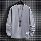 Cooler Herren-Hoodie mit Fake-Zweiteiler-Design, Frühling-Herbst Neue Koreanische Version, Modische Jugendliche Studenten-Jacke