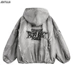 Herbst Winter Neue männer Flut Original Design Techwear High Street Fashion Trend Vintage Jacke Chic Casual Mäntel Männer Kleidung