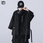 Naschkater Techwear Kimono // Black Samurai Style // Urban Fashion - Naschkater